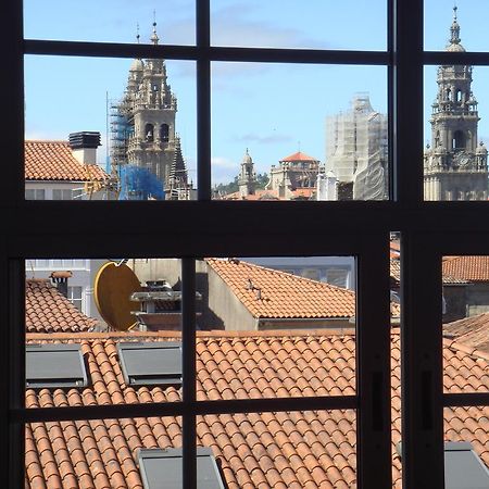 Hostal Pension "Centro" ซานติอาโก เด กอมโปสเตลา ภายนอก รูปภาพ